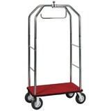thumbnail of Carrello portavaligie albergo appendiabiti cm 95x55x190 RSB023