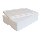 thumbnail of Caja térmica de poliestireno expandido 7'5 litros, para transporte de alimentos (30 unidades)