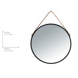 thumbnail of WENKO Wandspiegel Mod. Borrone rund 40 cm