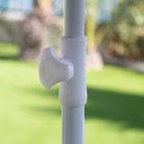 thumbnail of Aktive Guarda-sol de praia grande anti-vento 8 varetas 280 cm azul