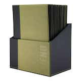 thumbnail of Securit® trendige Lederoptik-Menükartenhalter, Set von 20, Box je mit einem Doppel-Insert für 4xA4