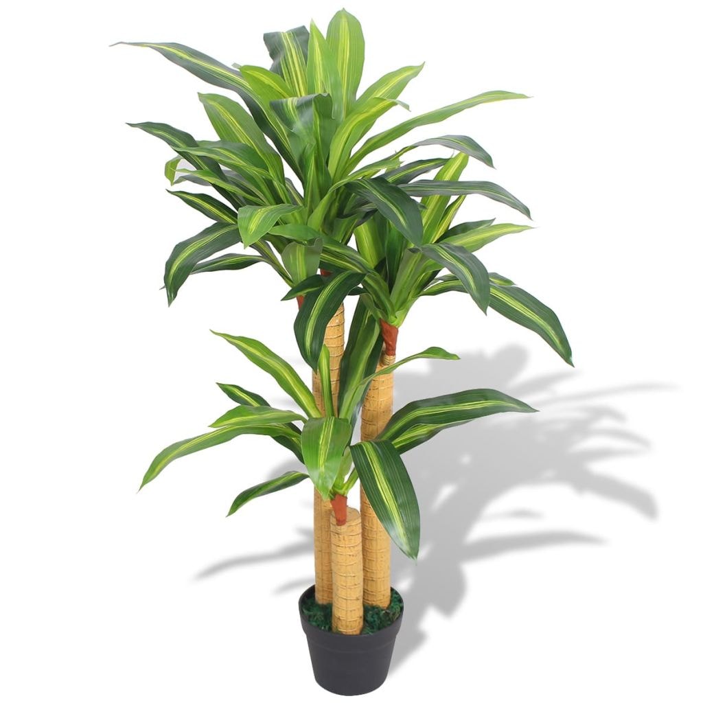 Décoshop26 - Plante artificielle avec pot dracaena 100 cm vert DEC021932