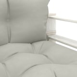 thumbnail of vidaXL Garten-Palettensofa mit Taupe-Kissen Holz