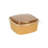 thumbnail of MONOUSO - Plastic Deksel rPET Transparant 17x17cm (300 Stuks)