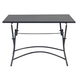 thumbnail of Bob Gardens Tavolo da Giardino Pieghevole cm 110x70 - LUCKY Antracite