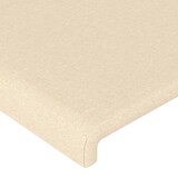thumbnail of vidaXL Kopfteile 2 Stk. Creme 72x5x78/88 cm Stoff