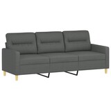 thumbnail of Ensemble de canapés 4 pcs coussins gris foncé tissu Modèle Cristal Moderne