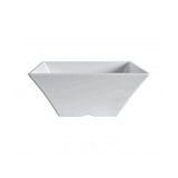 thumbnail of Vaso Cuadrado Blanco 31,5x31,5x12,5 cm H Acampanado En Melamina
