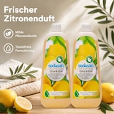 thumbnail of SODASAN Flüssigseife Liquid Citrus-Olive 2 x 1 Liter