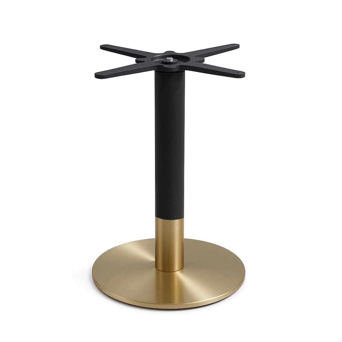 Pata de mesa de metal y fundición de 72 cm