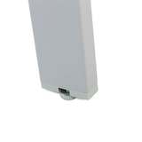 thumbnail of Rocada mesa de oficina serie total 180x80 aluminio/blanco