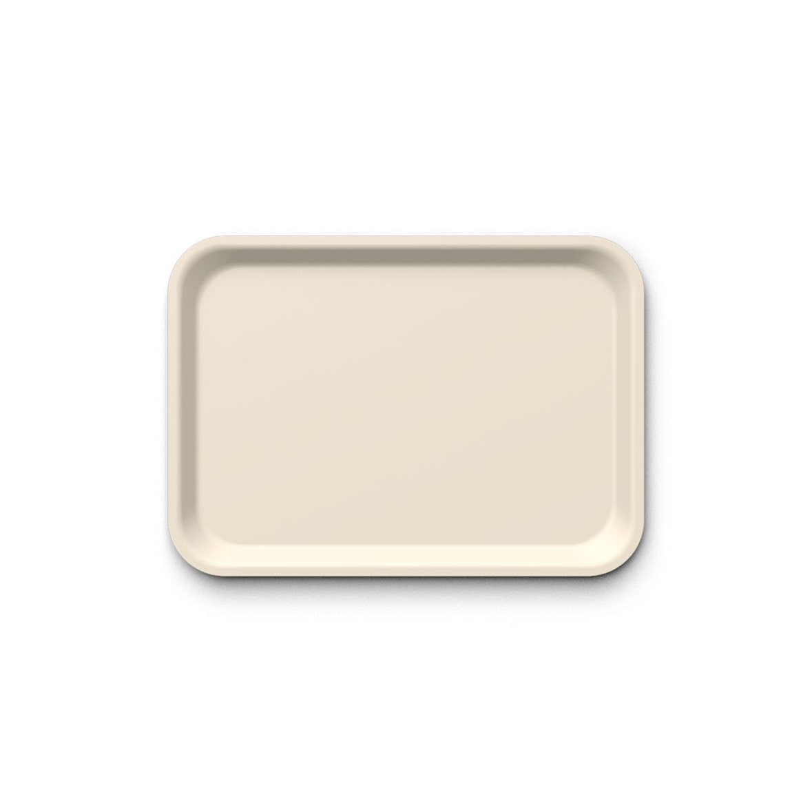 PALMADERA Plateau 42 x 30 cm. effet ivoire lourd