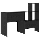 thumbnail of vidaXL Schreibtisch Schwarz Eichen-Optik 131,5 x 50 x 106,5 cm