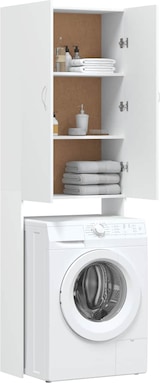 thumbnail of vidaXL Waschmaschinenschrank Weiß 64x25,5x190 cm
