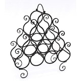 thumbnail of Weinregal JC130060 aus Metall für 10 Flaschen Flaschenhalter 52 cm Flaschenregal