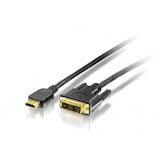 thumbnail of Equip 119322 HDMI-Kabel Equip HDMI A -> DVI(18+1) St/St 2.00m sw