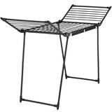 thumbnail of tectake Wäscheständer Life, 18 m Trockenlänge, klappbar  Schwarz