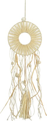 thumbnail of Traumfänger Stroh mit Muscheln 51x17cm Naturkette Deko Strohgirlande Hängedeko Mobile Indoor Fenster Wohnzimmer Schlafzimmer Wohnbereich Natur Beige