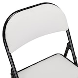 thumbnail of Silla de confidente / silla para visitas / silla plegable TUDELA PU blanco hjh OFFICE