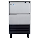 thumbnail of Fabricador de hielo por inyección - Prod. (24H): 37kg - Refrigerado por AIRE - Cubitos de hielo llenos de 22 g - Con bomba de desagüe integrada