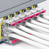 thumbnail of [SmartKeeper ESSENTIAL] 12 x LAN Kabel Schlösser ohne BASIC Typ Schlüssel / Pink