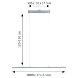 thumbnail of Paulmann URail LED Pendel Lento   1800lm 41W 2700K dimmbar 230V Chrom matt 95375