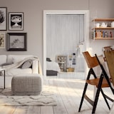 thumbnail of Relaxdays Fadenvorhang im 2er Set, kürzbare Fadengardinen mit Stabtunnel, 90 x 245 cm, Türgardine & Raumteiler, schwarz