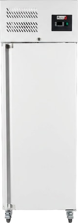 thumbnail of Romux® Gefrierschrank mit 1 Tür 68 cm mit Umluftkühlung | Gastro Gefrierschrank aus Edelstahl mit 600 L Kapazität - 3 Einlegeböden und 580 W