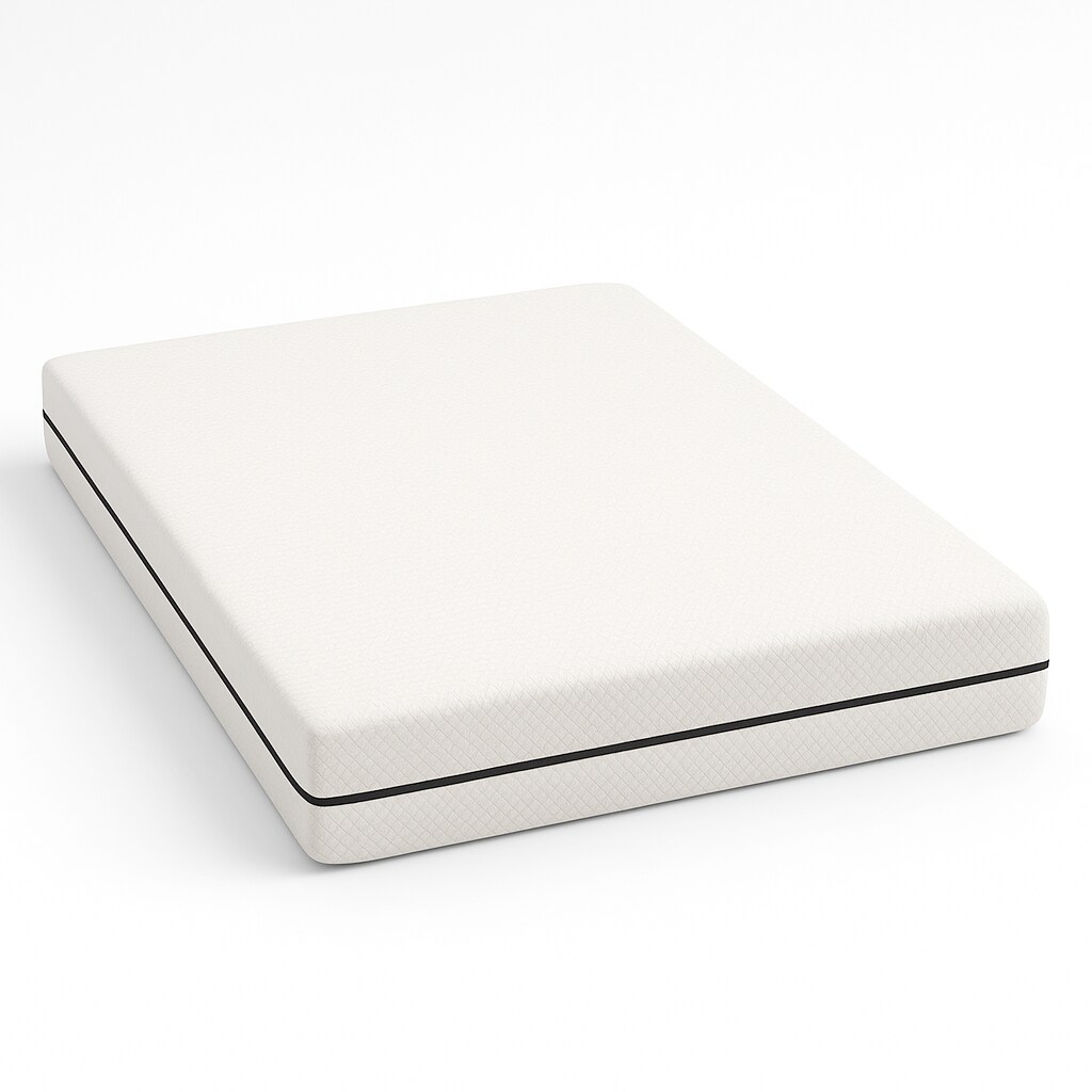 Matelas double français 140X200 mousse hypoallergénique | Hauteur 16 cm | Orthopédique | Housse anti-acariens | Fabriqué Italie