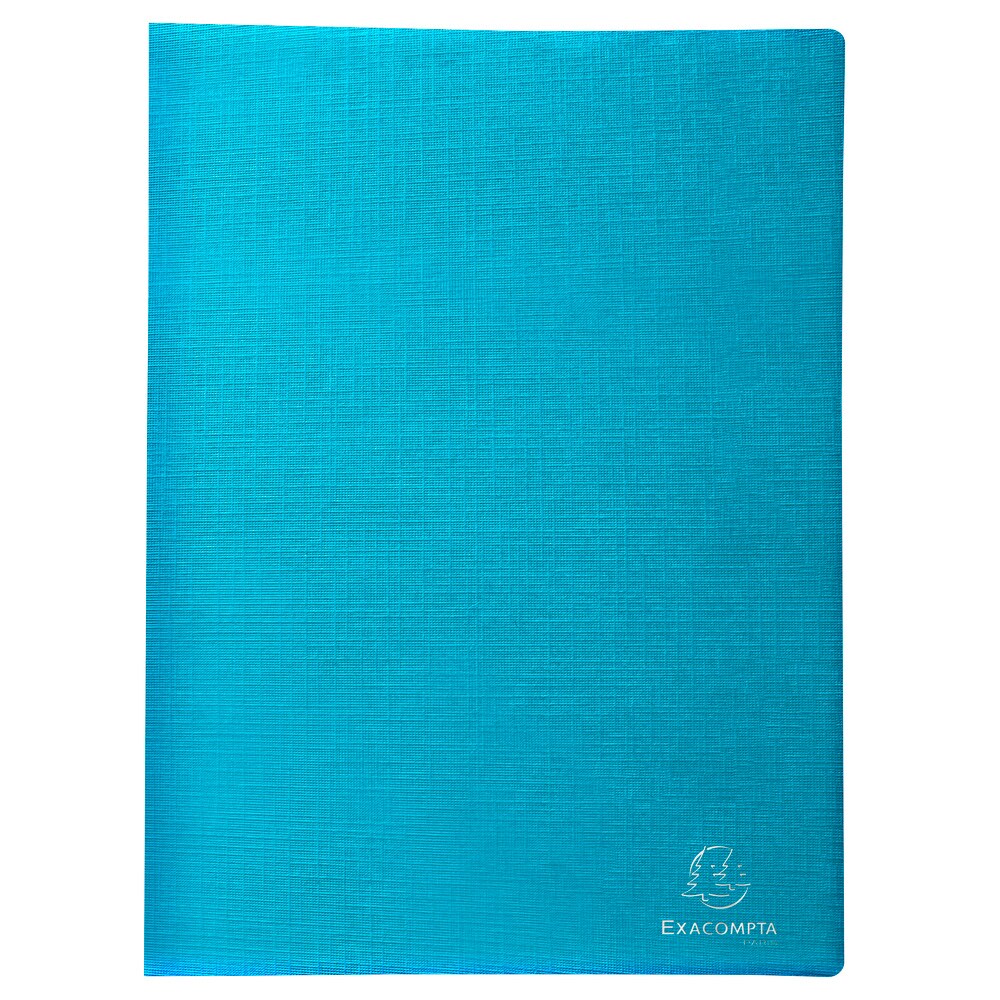 Exacompta - Réf. 88620E - Carton de 20 Protège-documents couverture carte semi rigide Teksto 40 vues - A4 - Couleurs assorties