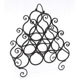 thumbnail of Weinregal JC130060 aus Metall für 10 Flaschen Flaschenhalter 52 cm Flaschenregal