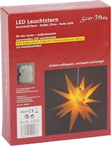 thumbnail of LED Leuchtstern Kunststoff gelb, Ø 35 cm