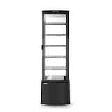 thumbnail of HENDI Koelvitrinekast 270L, Arktic, zwart, Zwart, 230V/290W, 556x526x(H)1913mm