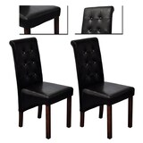 thumbnail of vidaXL Eetkamerstoelen 2 st kunstleer zwart