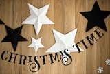 thumbnail of 6 Sterne Hängedeko 12 - 37cm Papiersterne zum Aufhängen Faltsterne 3D Optik Weihnachtssterne Weihnachtsdeko Hochzeitsdeko Geburtstagsdeko Sterndeko