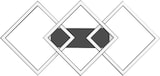 thumbnail of AFRODITE P/M 40W 2000lm 3000K dimmbare Phasenabschnitt-Deckenleuchte - Titan - Aluminiumrahmen und opal-silikonischer Diffusor