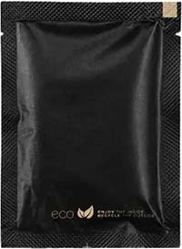 BIO Zitronentuch 6x8cm - Black Collection (1600 Stück)