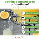 thumbnail of Getränkespender 8 L mit Zapfhahn + Ständer aus Glas Wasserspender Saftspender