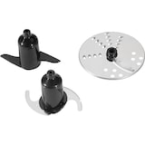 thumbnail of Clatronic KM 3646 Procesador de Alimentos, Multifuncional Amasa, Corta, Ralla, Licua, 4 Velocidades+Turbo, Vasos 1,5 / 1L 500W Plata