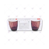 thumbnail of Bormioli Rocco Vaso bajo forma Diamante morado 30 cl x 3