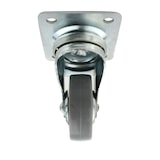 thumbnail of Schwerlastrollen 4er Set ø50mm Hartgummirollen mit Anschraubplatte aus Metall