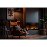 thumbnail of Chemin'Arte Camino elettrico da incasso Élysée 90 cm con effetto fiamme LED - 242