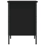 thumbnail of Helloshop26 - Scarpiera scarpiera mobile portaoggetti ingresso corridoio soggiorno 38 x 35 x 50 cm legno multistrato nero 02_0021969