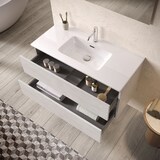 thumbnail of AQA Design Composizione da bagno in melaminico ORIZON  bianco pietra L.81 P.46,5 H.190 MPOR08-BCOP