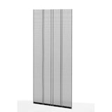 thumbnail of Klemm Lamellenvorhang Fliegengitter 100x220cm anthrazit 101660107-VH