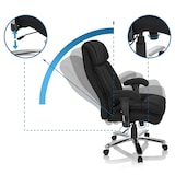 thumbnail of Schwerlaststuhl / Bürostuhl BUILDER XXL I Stoff schwarz hjh OFFICE