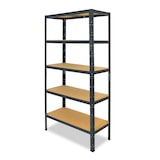 thumbnail of shelfplaza HOME 200x50x40 cm Schwerlastregal in anthrazit mit 5 Böden und 175 kg Traglast pro Boden