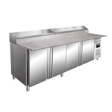 thumbnail of Belegstation, Granitarbeitsplatte - 1/3 Gn Modell Sh 2500, Maße: B 2500 X T 850 X H 1080-1140