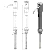 thumbnail of Tafelwassergerät BieTal BT-30U Kühlung Schanksäule Puls flach Filter 2Kg CO2