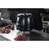 thumbnail of METRO Professional Panela elétrica para sopa GSK1009, aço, Ø 34 x 36 cm, 9 L, preto